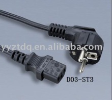 VDE Euro Computer POWER CORD