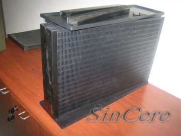 Activated carbon filtering board