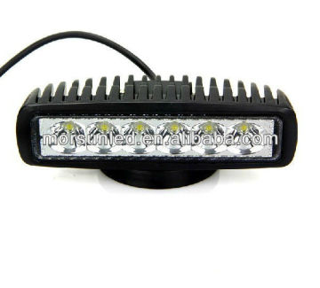 12V LED Work Lights for Trucks - 18W LED Driving Lamp Spot/Flood Beam