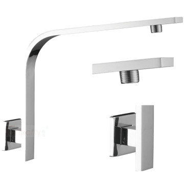 Overhead shower arm shower head support arm