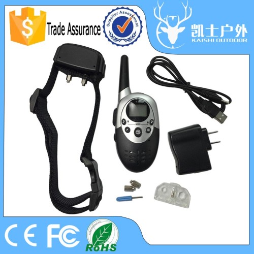 Factory direct sale remote control collar rechargeable dog training collar