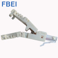 RJ45 Cat6A Gereedschapsloze stekker 8P8C Mannelijke gereedschapsloze connector