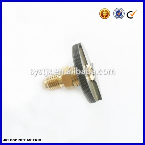 High quality JIC male to NPT male threaded brass nipple