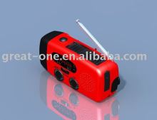 led flashlight radio with AM/FM