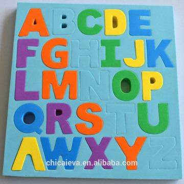 English letters children educational Eva puzzle