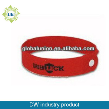 colorful silicone mosquito repellent bracelet