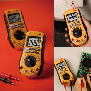 Multimeter With no contact voltage detector V&A multimeter