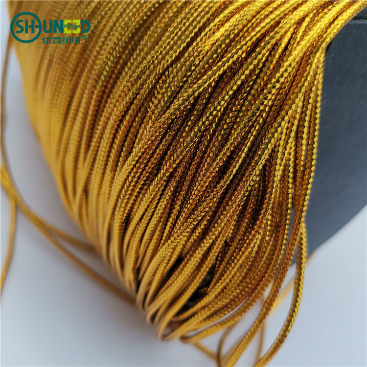 China factory wholesale golden elastic string