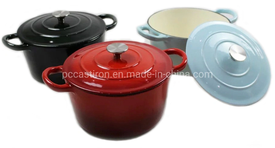 3PCS Cast Iron Cookware Set LFGB Factory