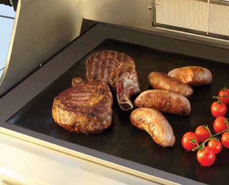 Ptfe Coated Fiberglass Reusable Non-stick BBq Cooking Mat