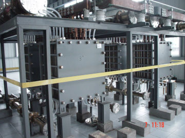 Membrane brine water electrolysis machinery