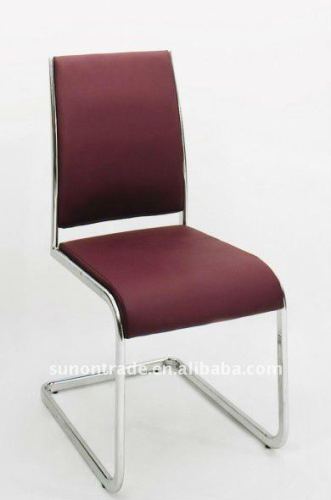 new design steel tube dining chair