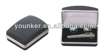 Plastic Hinged Cufflink Box & Gift Box