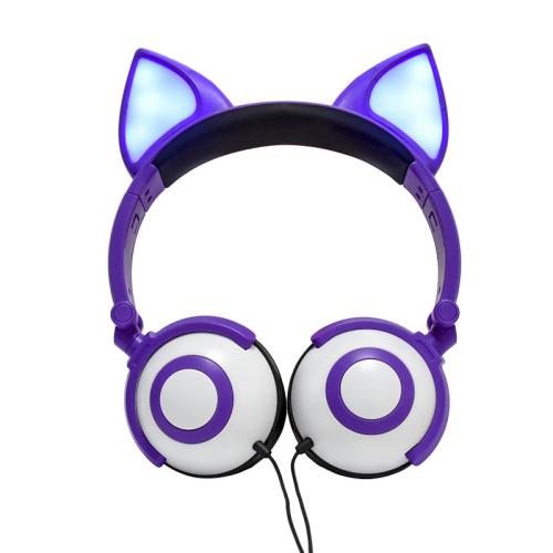 Cute Animal Design Soft Plush Children Headphone