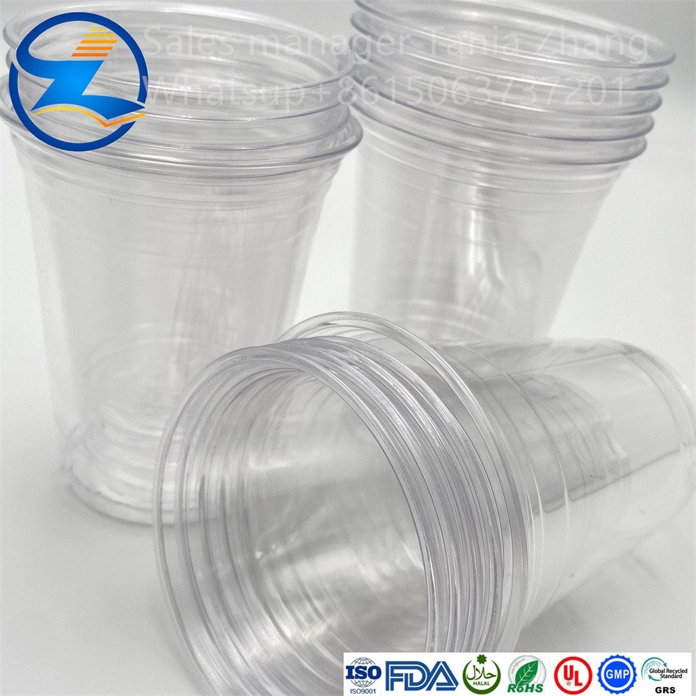 Full Transparent Pet Thermoforming Plastic Cup 10 Jpg