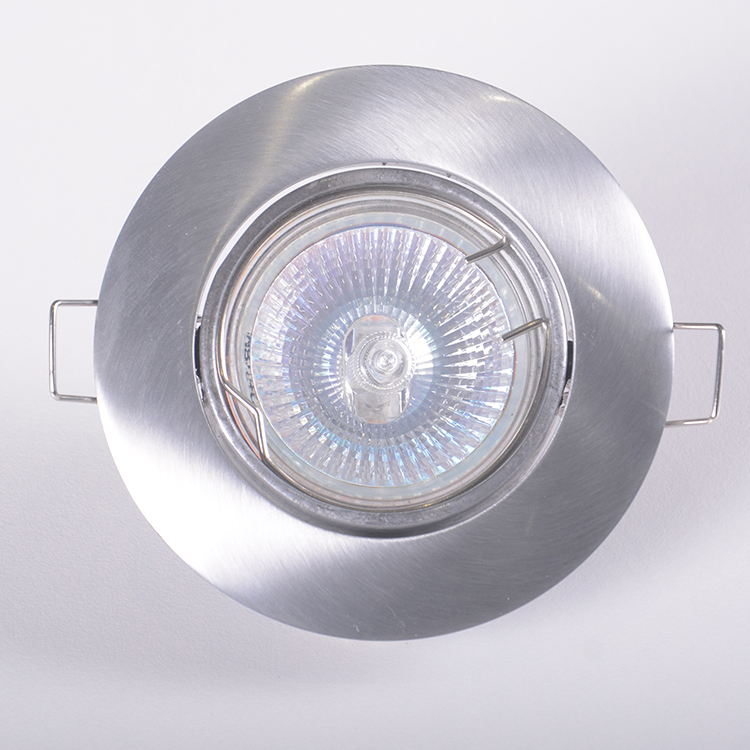 12V 230V mr16 gu10 aluminum round spotlight recessed led downlight housing fixture