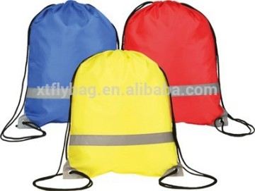 2015 hot sale polyester drawstring bag/polyester bag/drawstring backpack