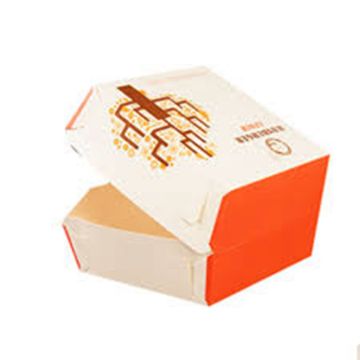 Fast food take away lunch box packaging