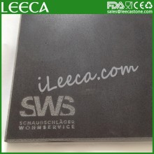 LEECA LTD/ lava grill engraved logo stone