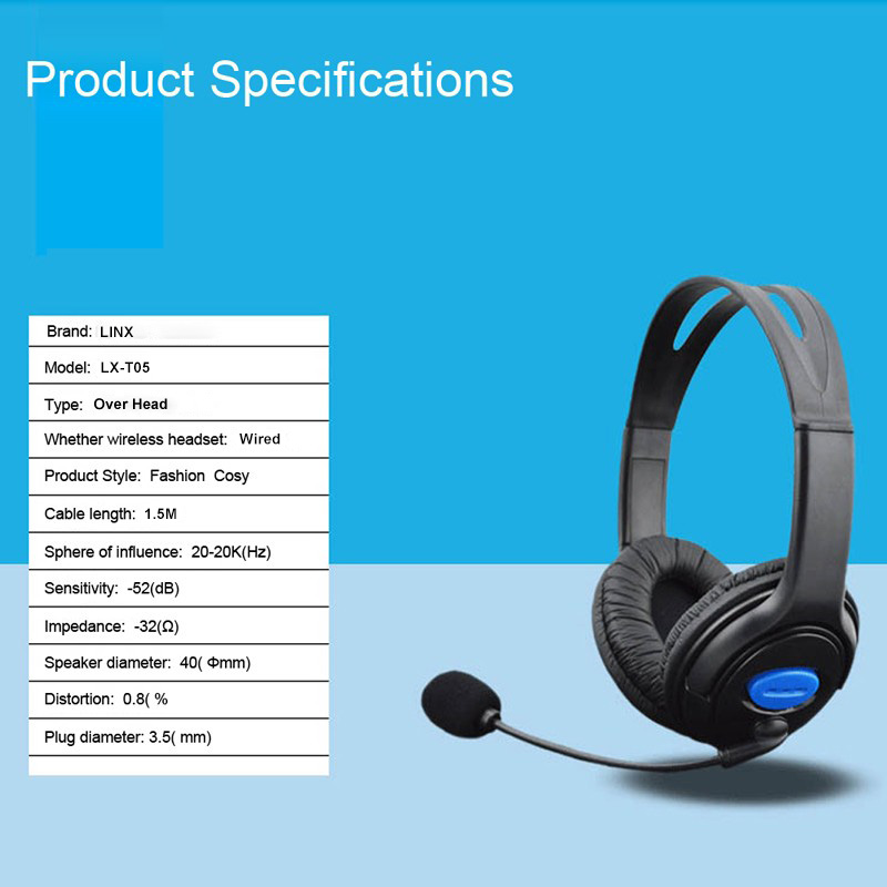 USB calling center headset 