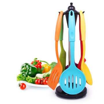 Silicone kitchen tools and cooking utensils