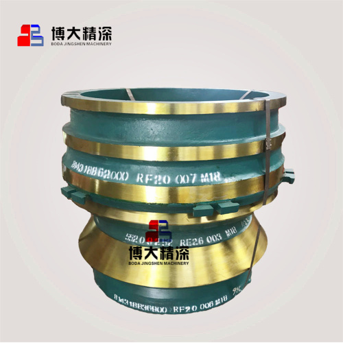 GP300 High Mangan Mining Craser Crusher Concave Mantle Bowl Lớp lót phụ tùng