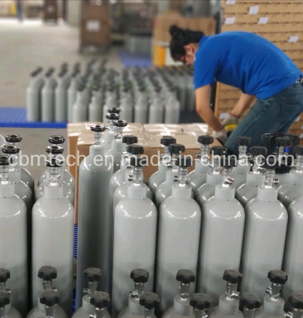 ISO Approved Aluminum Cylinders on Industrial