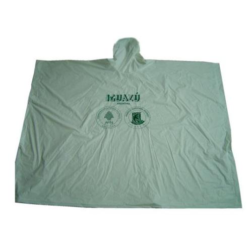 Hellgrüner wasserdichter PVC-Poncho