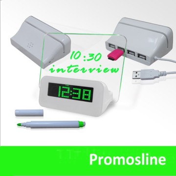 Hot Selling Custom Board Led Message Clock