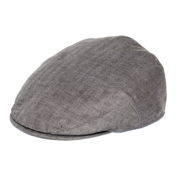 BOTVELA Men Women Summer Cap Herringbone Linen Newsboy Caps Summer Driver Ivy Hat Bakerboy Hats Summer Cool Boina 006