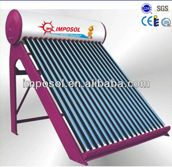 vaccum tubes solar water heaters