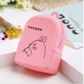 Fashion Mini Silicone Schoolbag Wallet