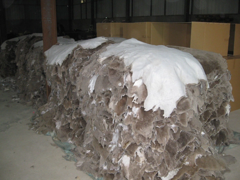 Natural Australia Shearing Sheepskin Fur Hides Shoe Lining