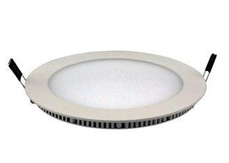 12W 1050lm Dimmable LED Panel Light Round SMD Panel Light 1