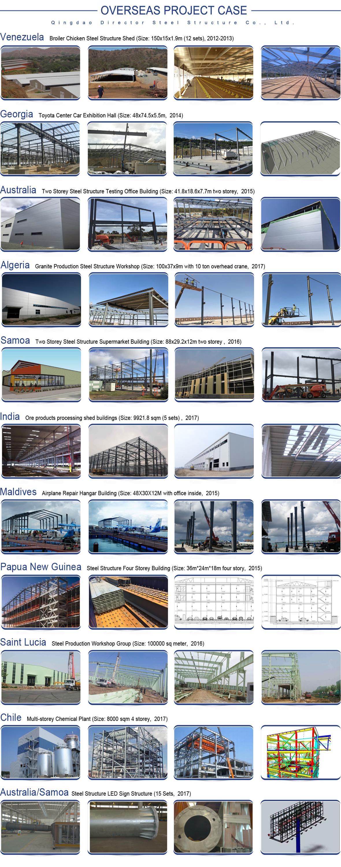 Best Selling Metal Building Pre-engineered Fabricated Steel Structure Warehouse Drawings