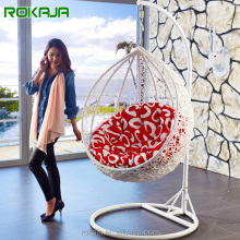 Rattan Wicker Balcony Hammock Cradle Swing Chair