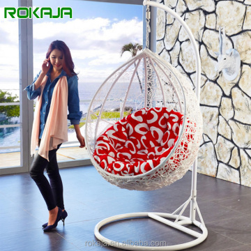 Rattan Wicker Balcony Hammock Cradle Swing Chair