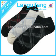 Custom Fashion Jacquard Women Cotton Ankle Socks