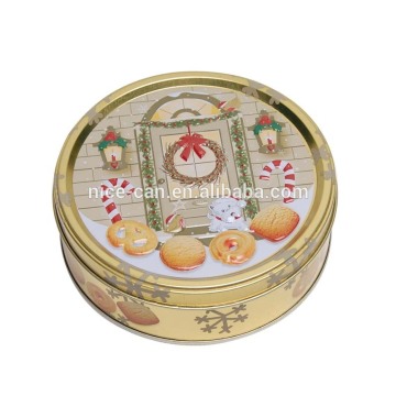 christmas metal tin box&tin cans for food packaging