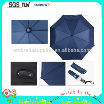 The Spectrum Umbrella Folding Canopy Automatic Umbrella NAVY