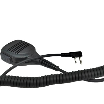 No Noise Walkie Talkie with Shoulder Lapel Mic