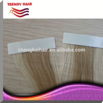 Hight Light Color Skin Weft Hair