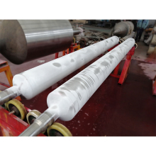Forged steel long axis roller shaft