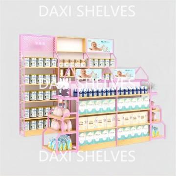 Mother and baby store Toy store grocery store display rack