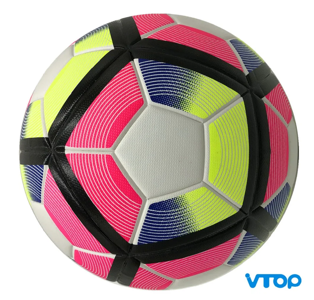 Pink Color Popular Laminated PU Football