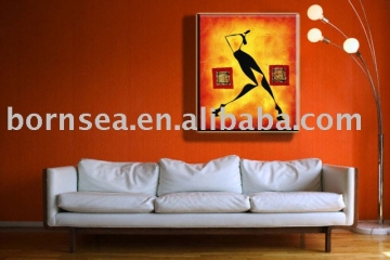 Abstract paintings reproduction