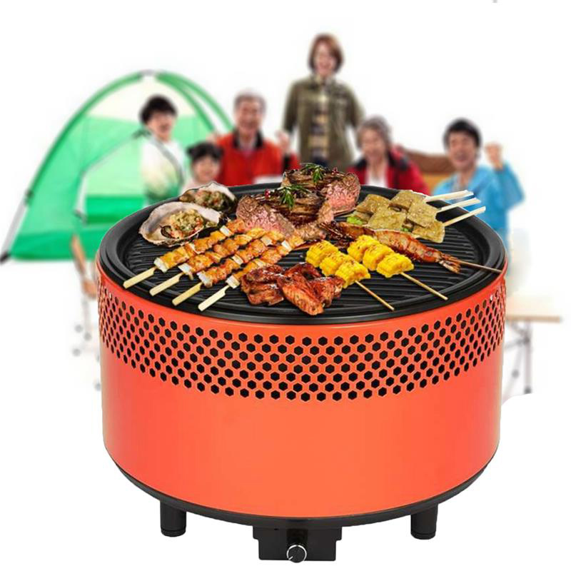 Fëmmenlos portable Charokal Grill