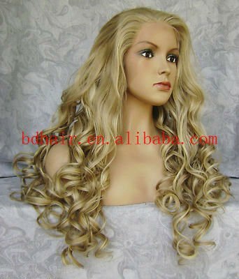 Lace front wig human hair remy high quality
