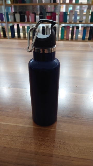 480ml Stainless Steel Solid Color Vacuum Sports Bottle