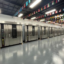 Automated Bread Bakery Equipment - Bakers Pride Diesel Rotary Rack Oven (16 Trays)